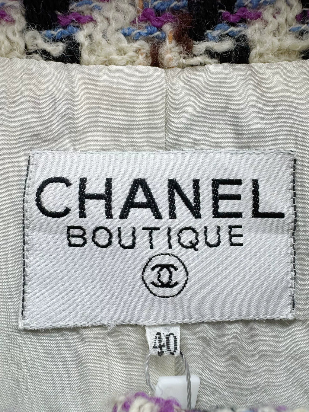 Chanel Woven Wool Jacket