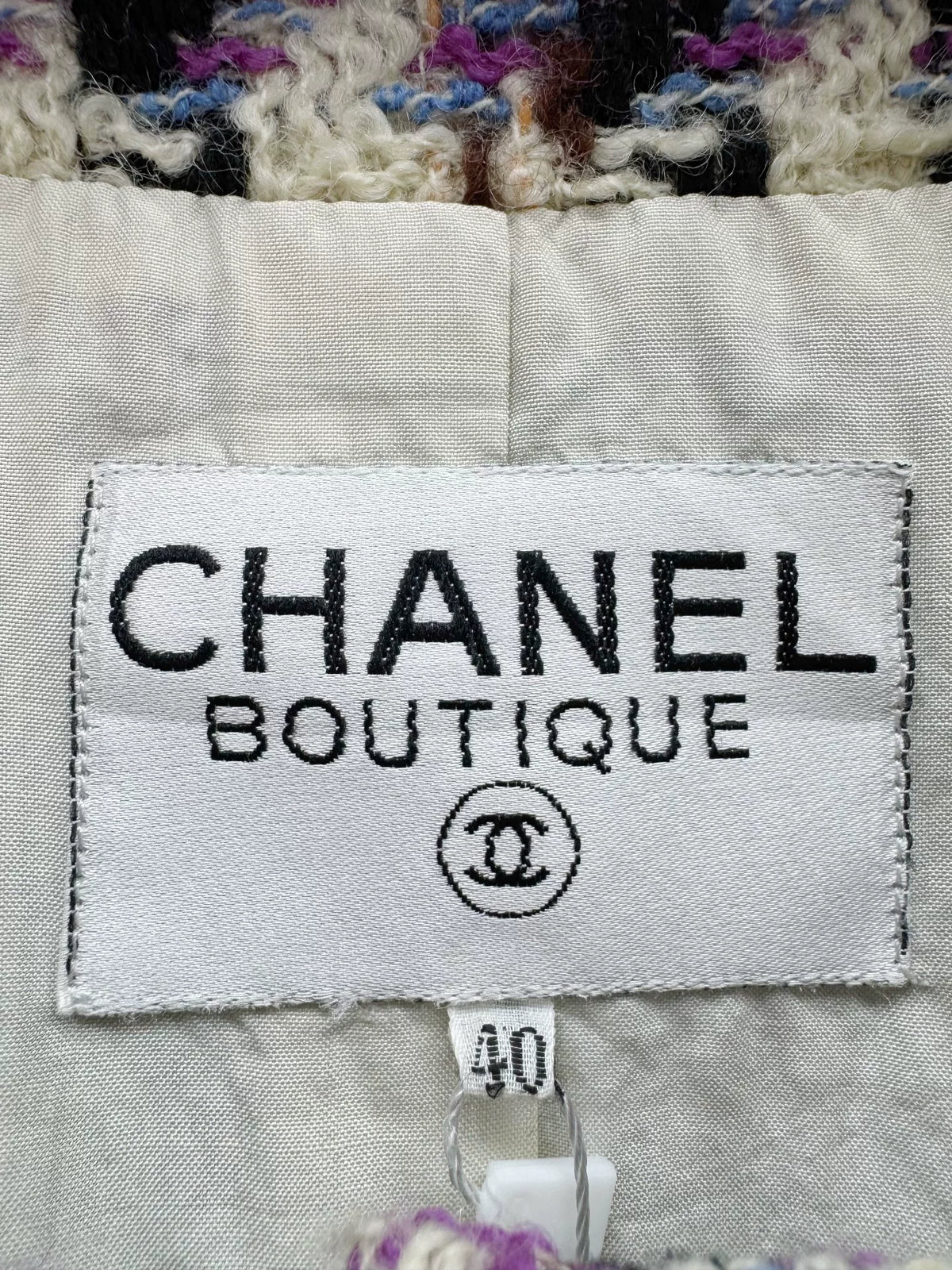 Chanel Woven Wool Jacket