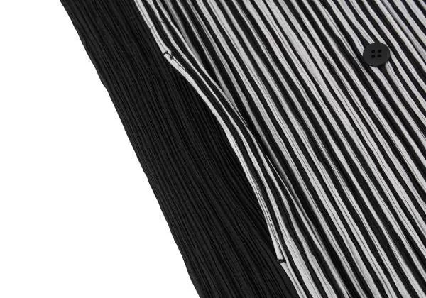 Issey Miyake Vintage Striped Pleated Vest