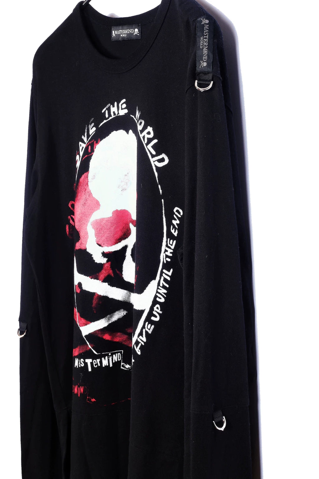 Mastermind Japan 13SS Long Sleeve T-Shirt World Sweatshirt Print Tee