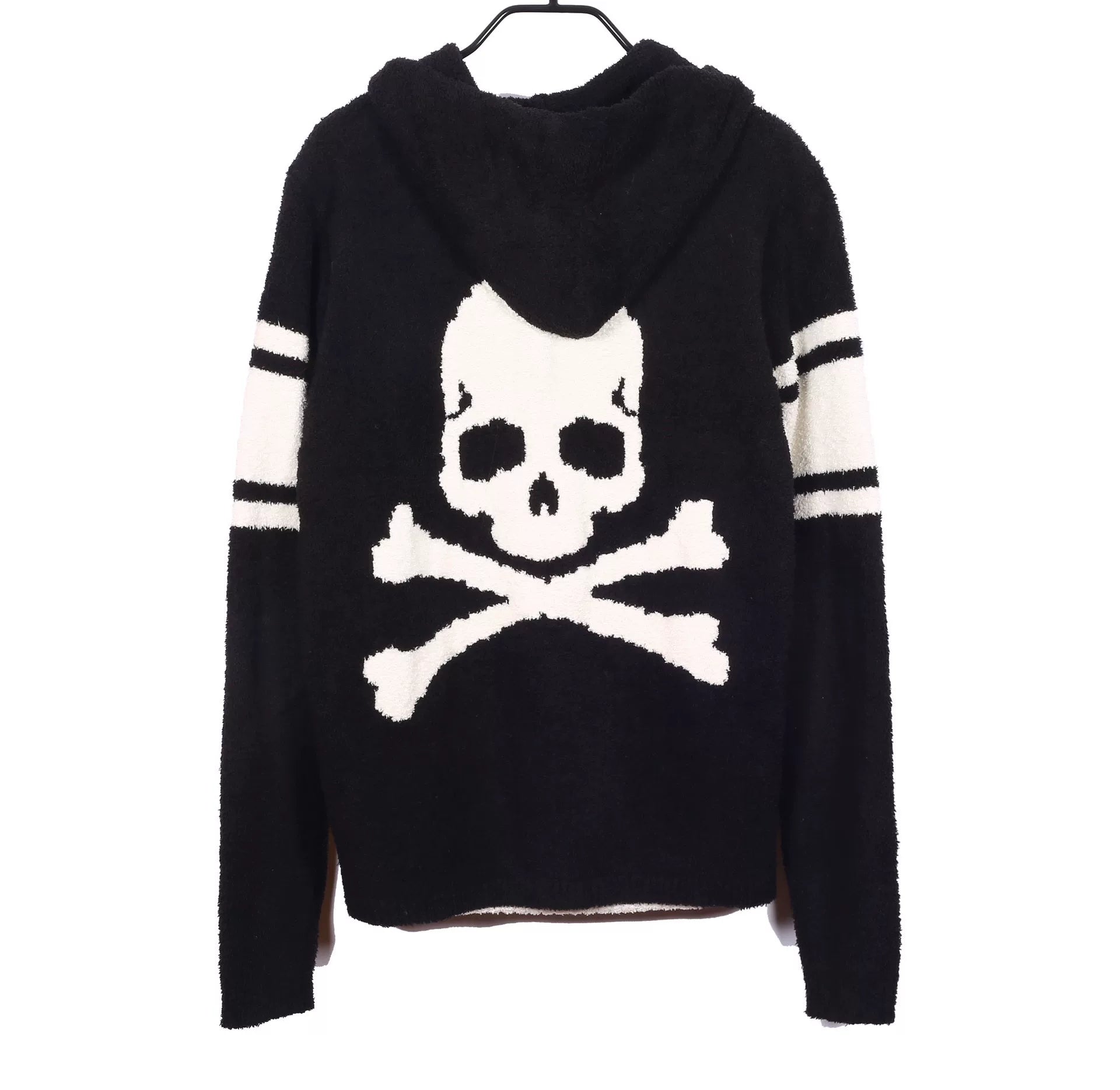 Mastermind Japan × Barefoot Dreams Terry Ron Herman Skull Hoodie