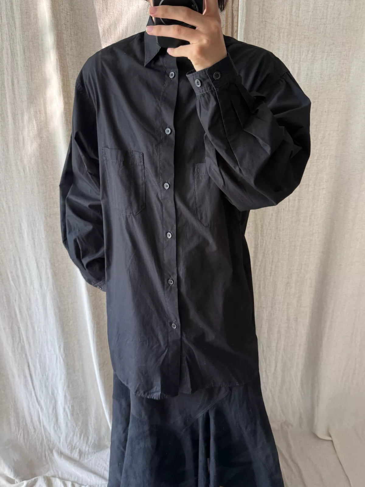 Yohji Yamamoto Tuxedo Shirt
