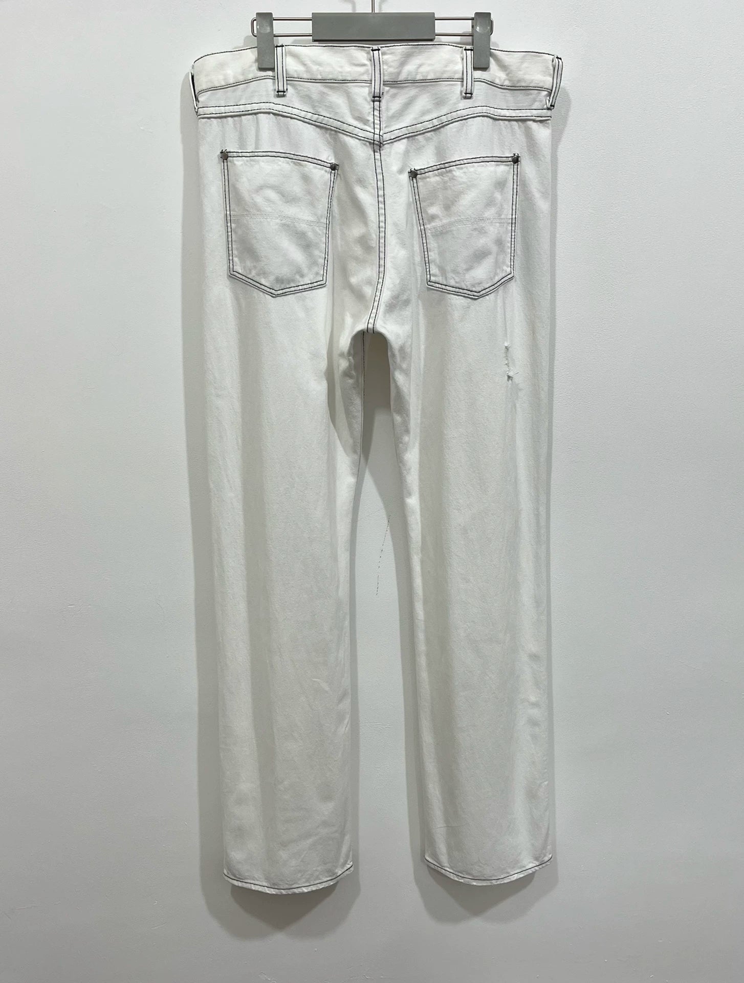 Number (n)ine 02SS "The Modern Age" White Pants