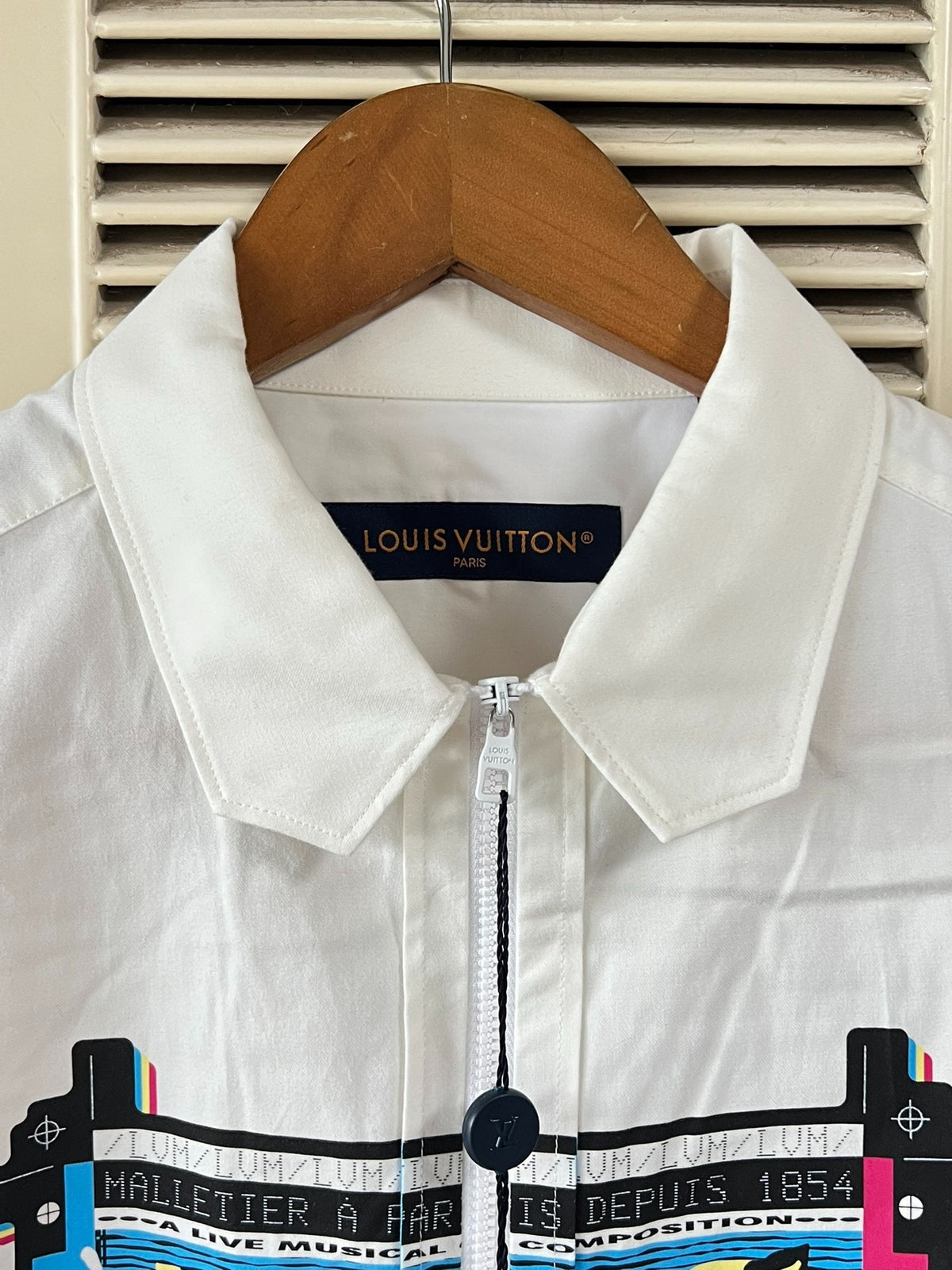 Louis Vuitton White Jazz Band Shirt