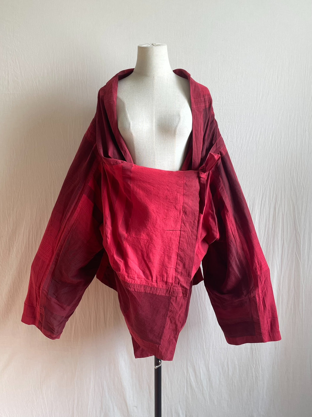 Issey Miyake Crimson Peeling Top