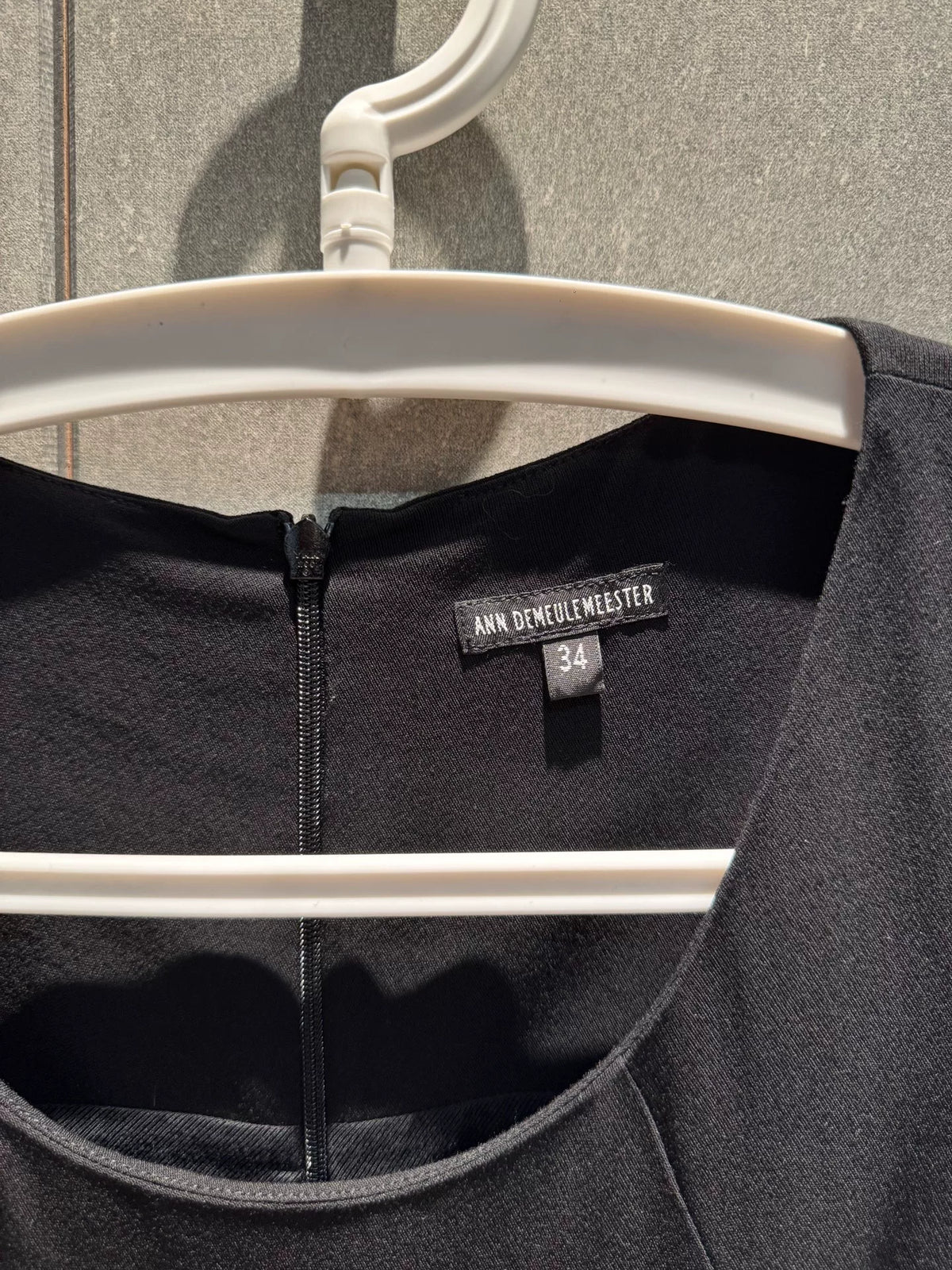 Ann Demeulemeester Wool Sheath Dress