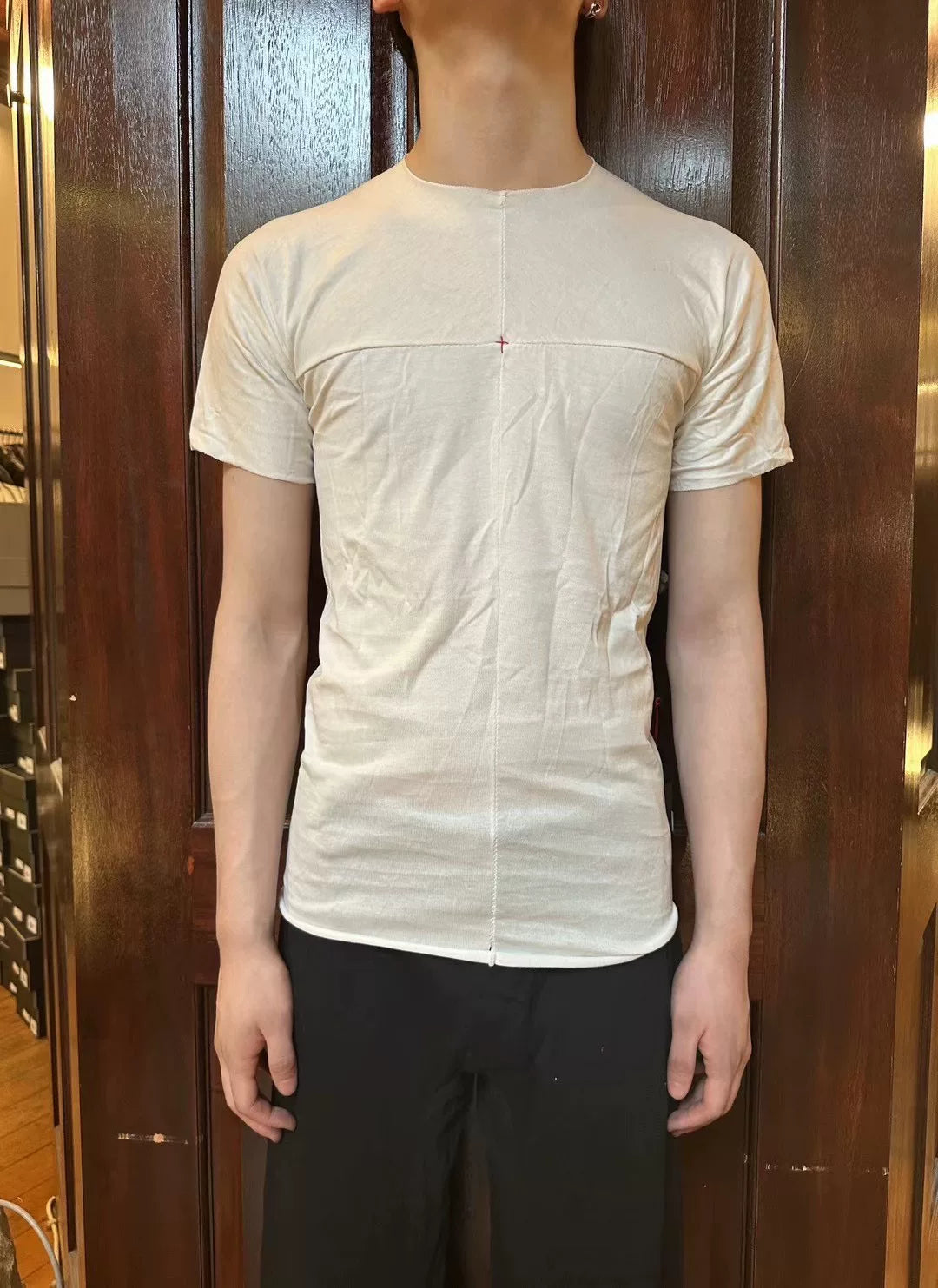 M.A+ FW24 White One Piece Cotton Tee