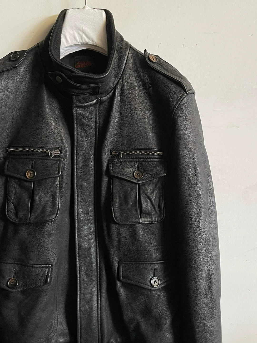 Jean Paul Gaultier Lambskin Military Jacket