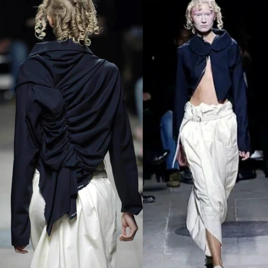 Comme Des Garcons 2005 Runway Wool Top