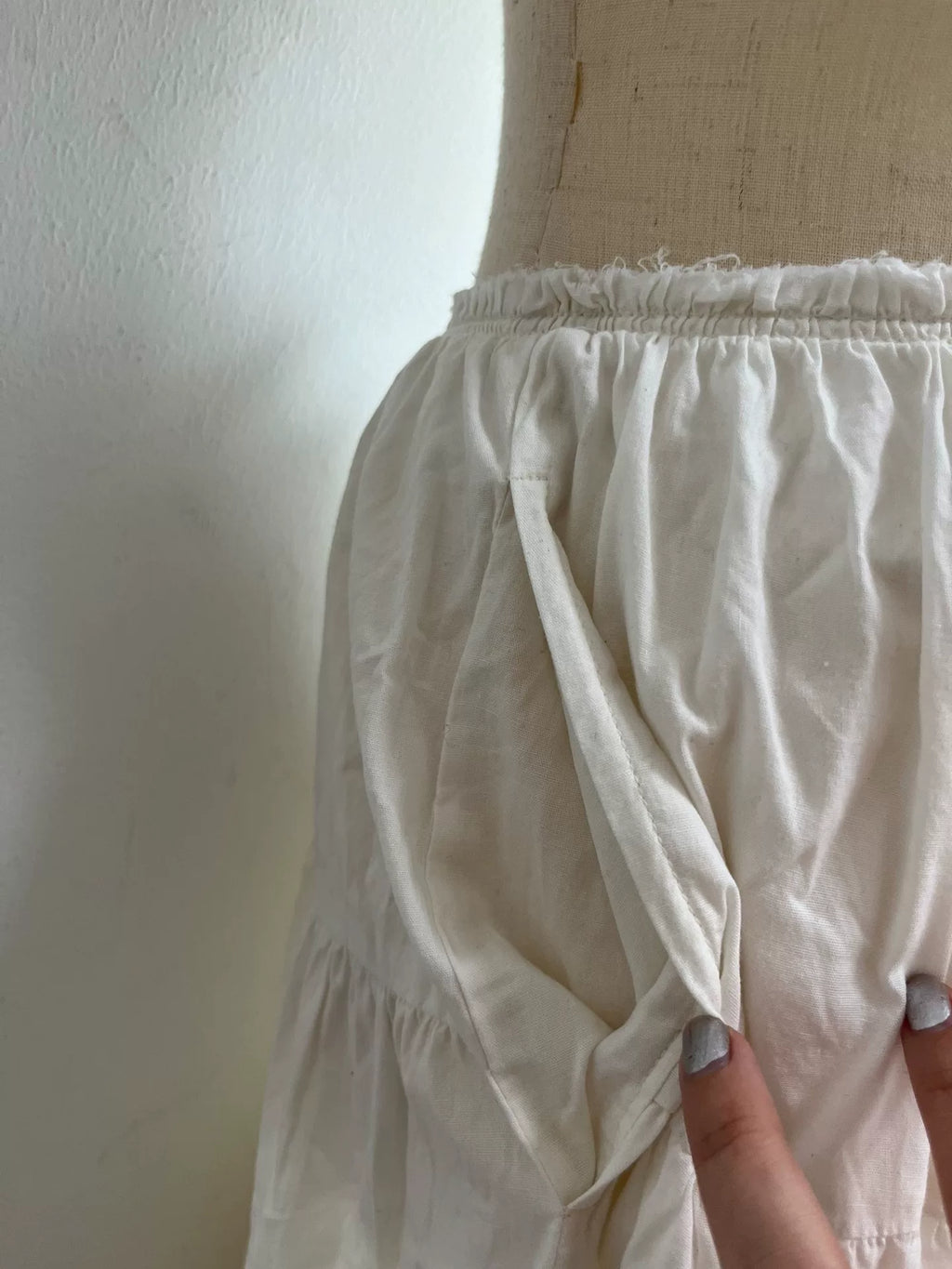 Comme des Garçons Rei Kawakubo 2006 Spring/Summer White Puff Skirt Mini Skirt
