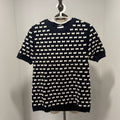 Chanel Butterfly All-Over Print Knit Short Sleeve Top