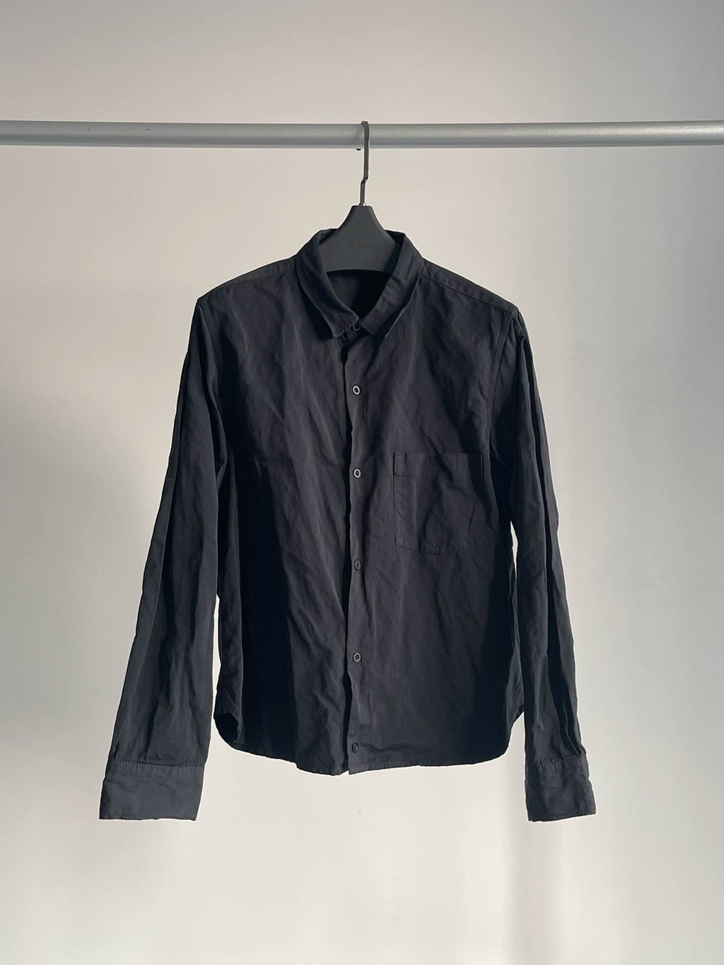 Ann Demeulemeester Metal Wire Memory Fabric Shirt