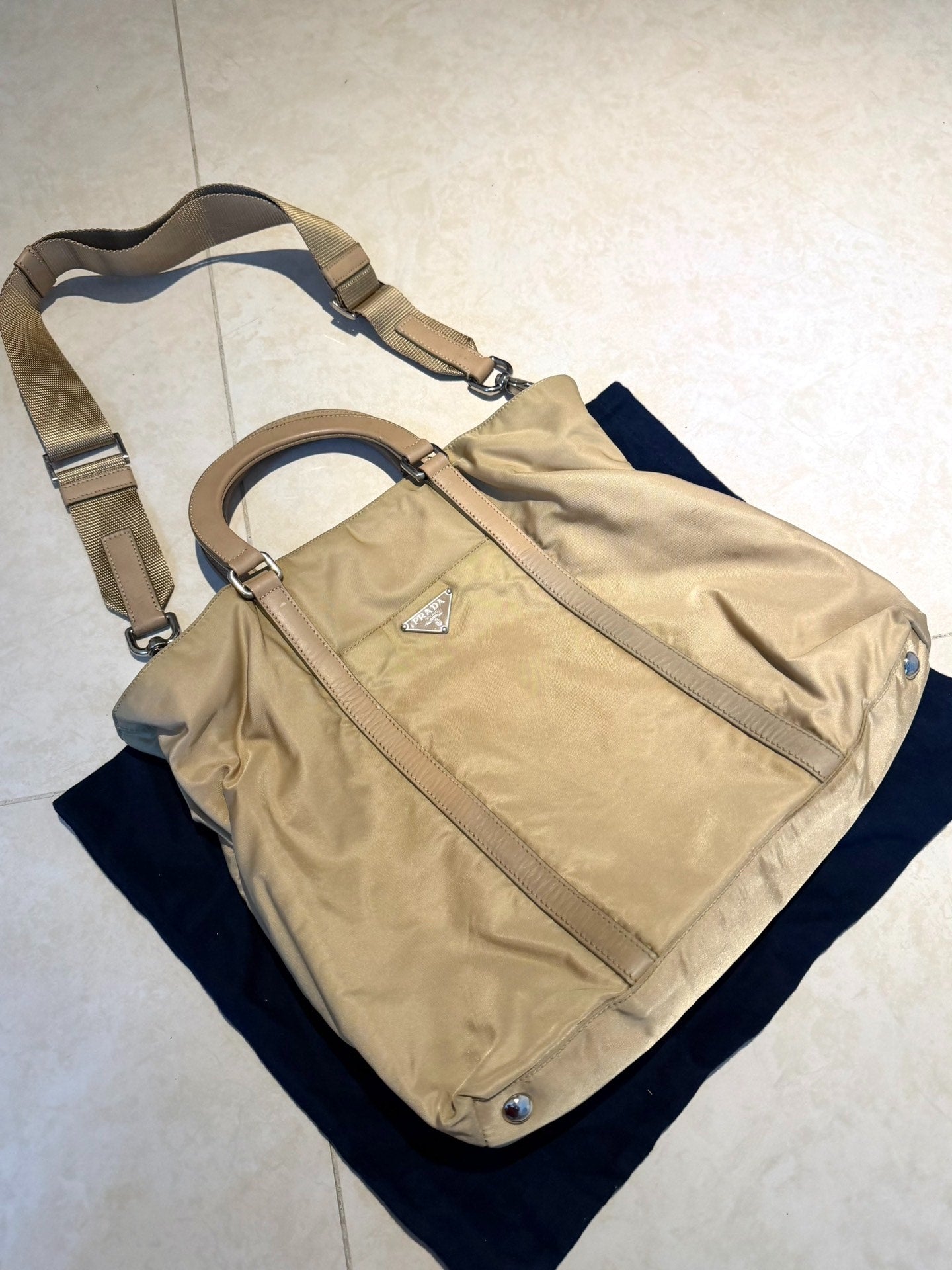 Prada sports red label sporty crossbody bag