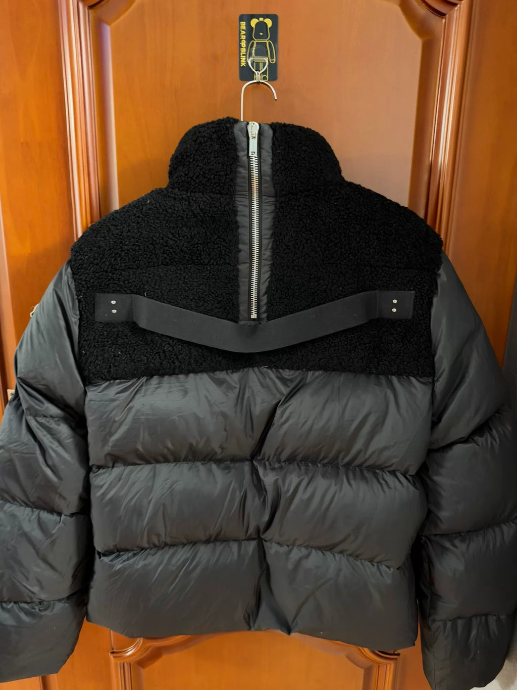 Moncler × Rick Owens Black Down Jacket
