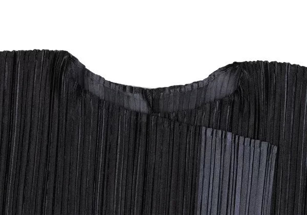 Issey Miyake Vintage Dark Pleated Cardigan