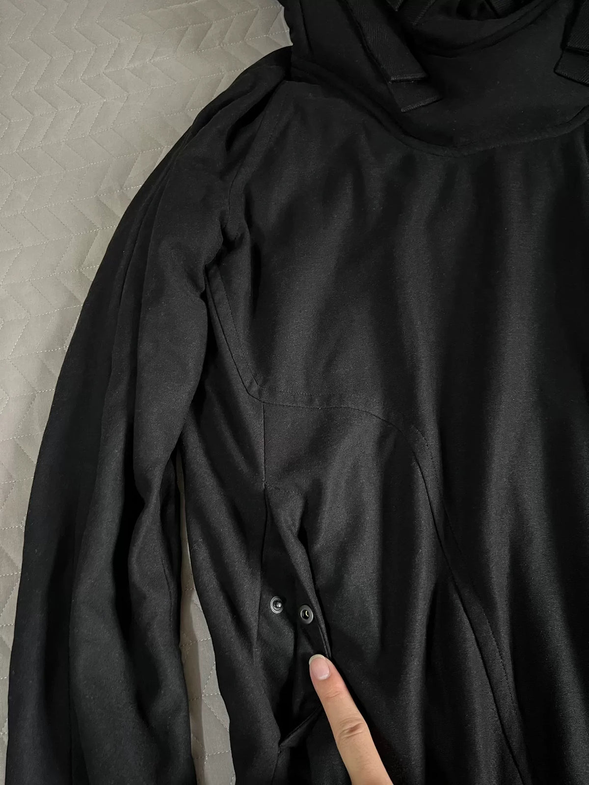 Julius_7 Extra-Large Space Hat Hoodie Jacket
