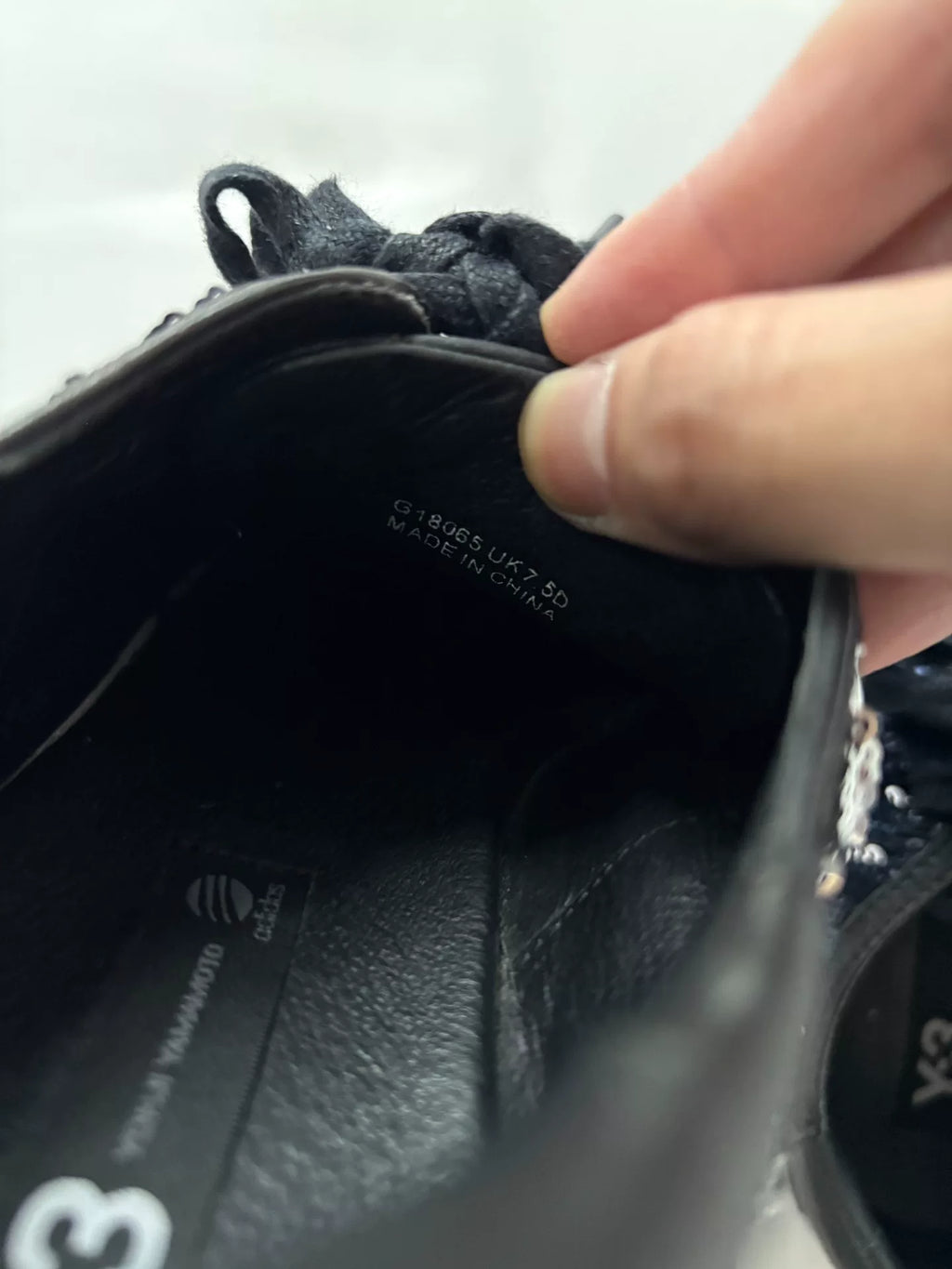 Yohji Yamamoto Sequin Leather Sneakers