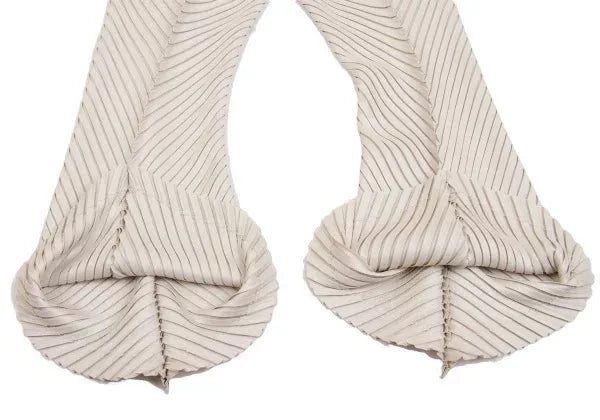 Issey Miyake Vintage Beige Pleated Pants