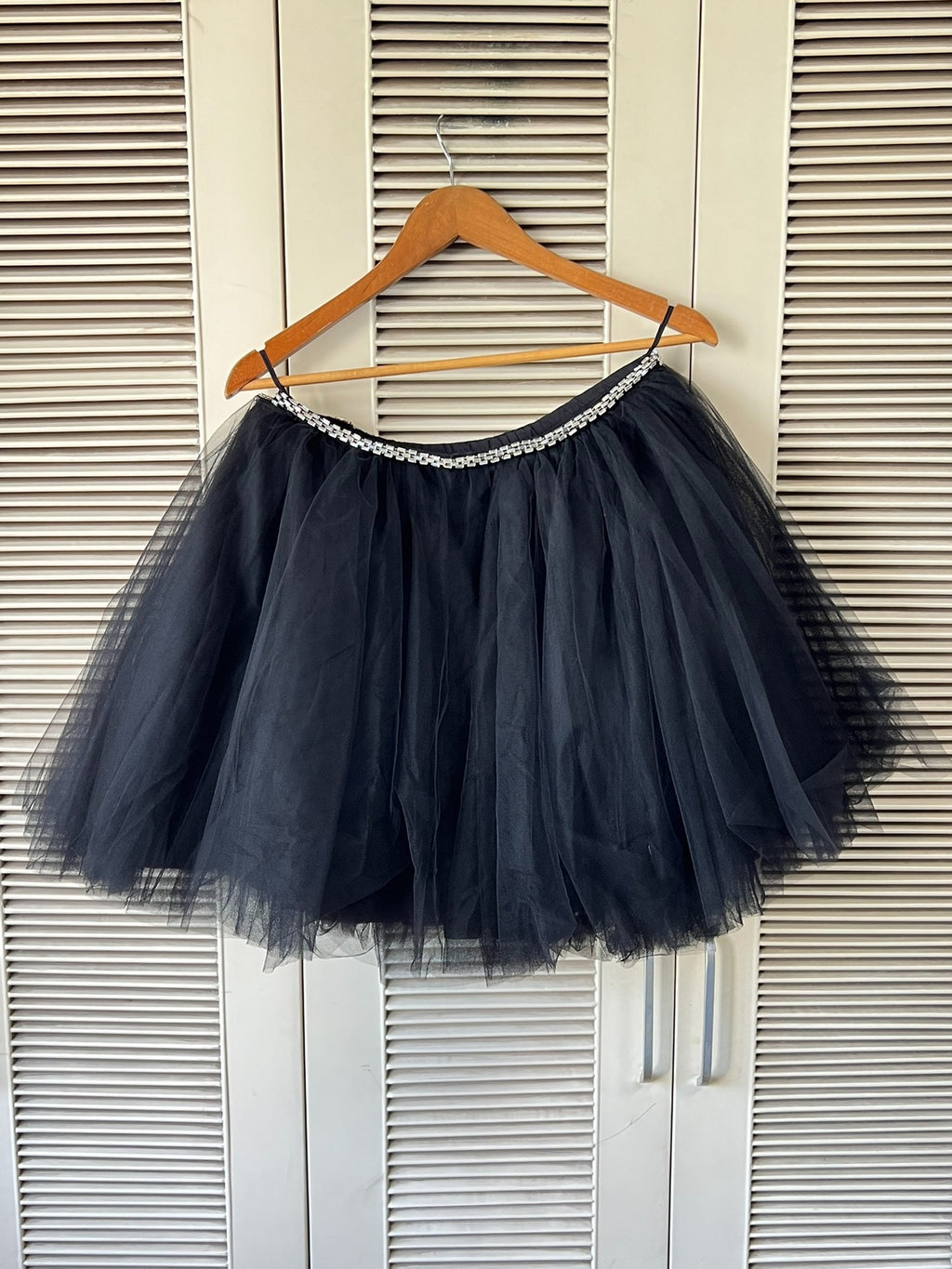 Prada Black Butterfly Skirt