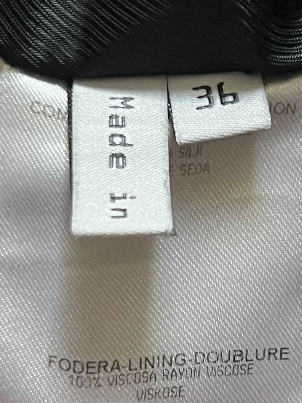 Balenciaga Black Wool Coat