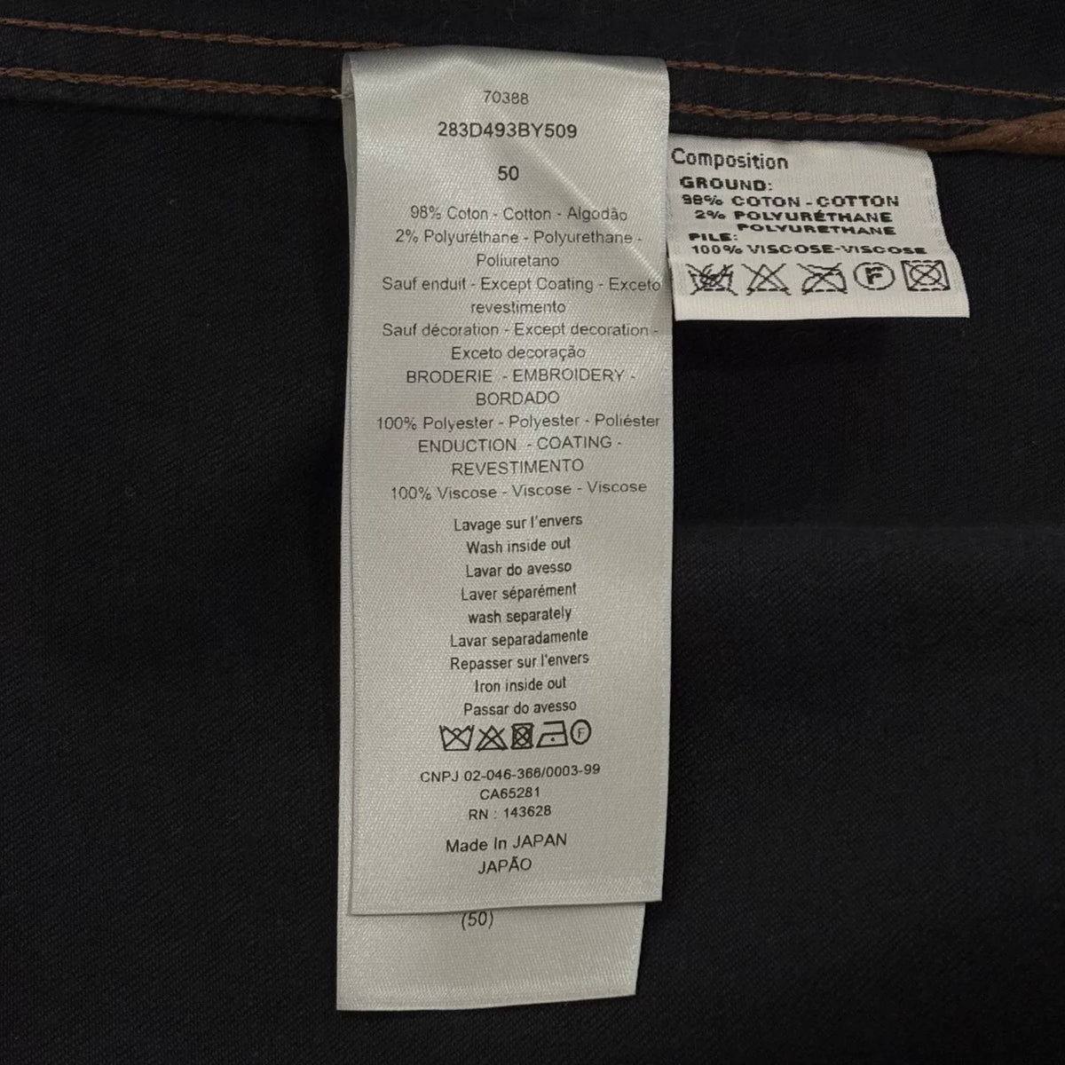 Dior Travis Scott Embroidered Logo Jacket