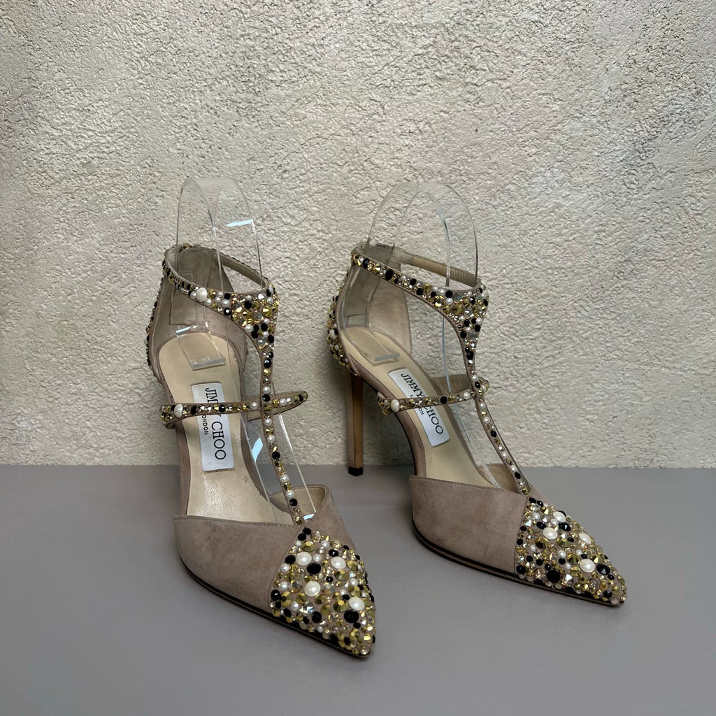 Jimmy Choo Limited Edition Gemstone Heels