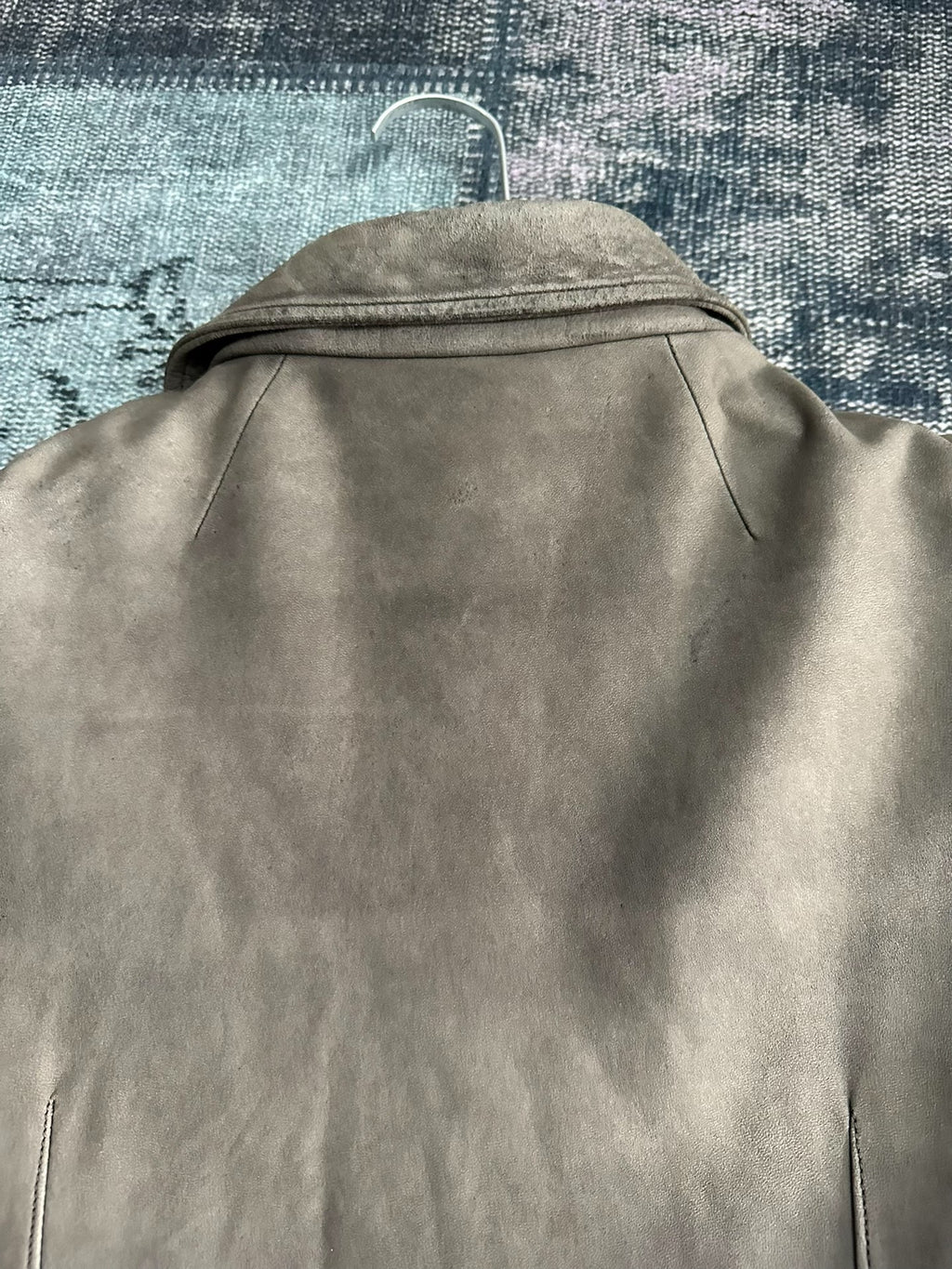 Rick Owens mainline leather jacket