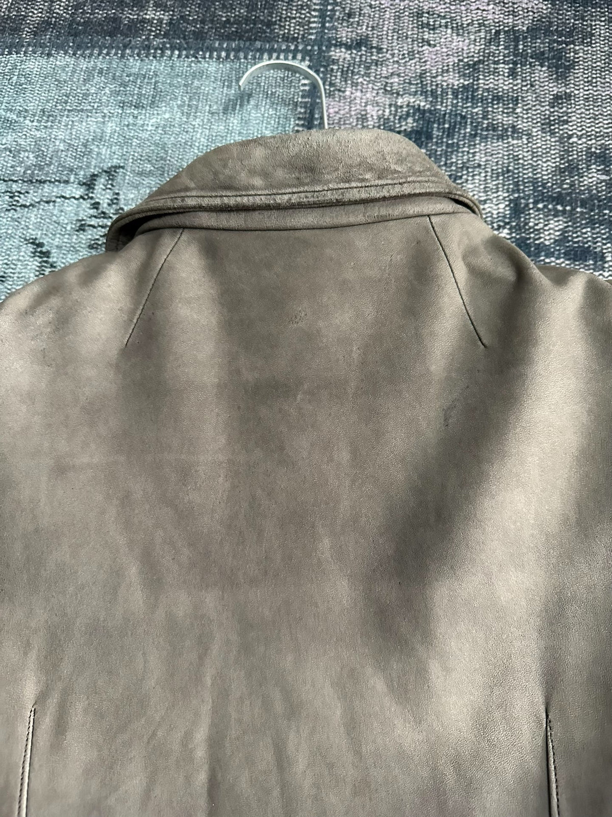 Rick Owens mainline leather jacket