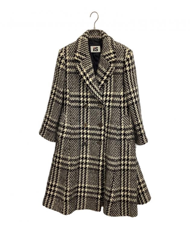 Issey Miyake 1980s Houndstooth Wool Coat