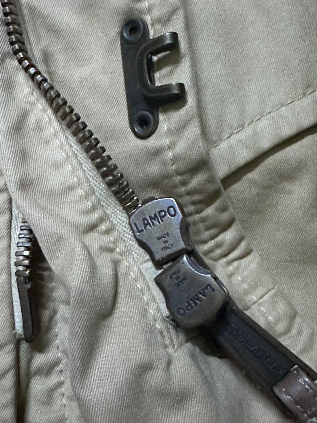 Dsquared2 Multi-Pocket Leather-Panel Hunting Jacket