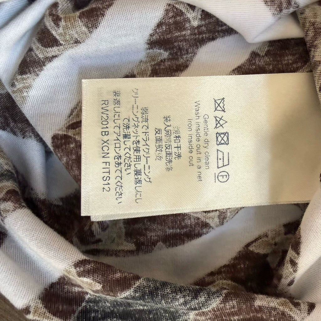 Louis Vuitton Camouflage Full Print Short Sleeve Top