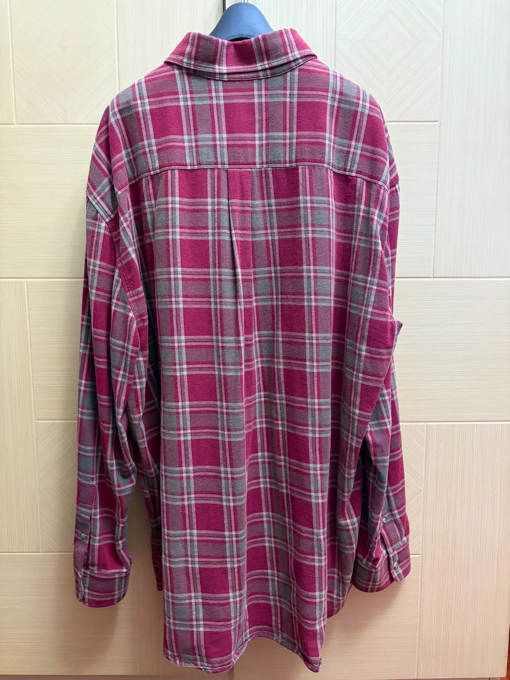 Erl Red Plaid Shirt