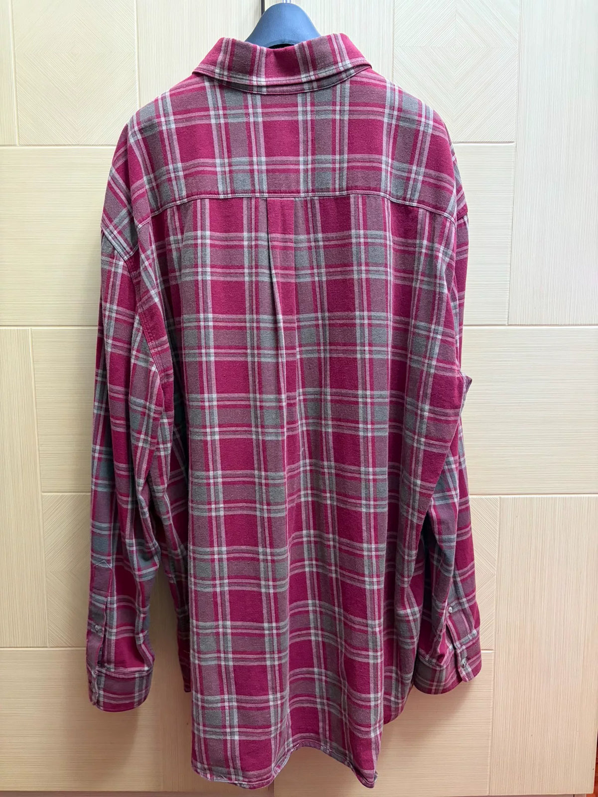 Erl Red Plaid Shirt