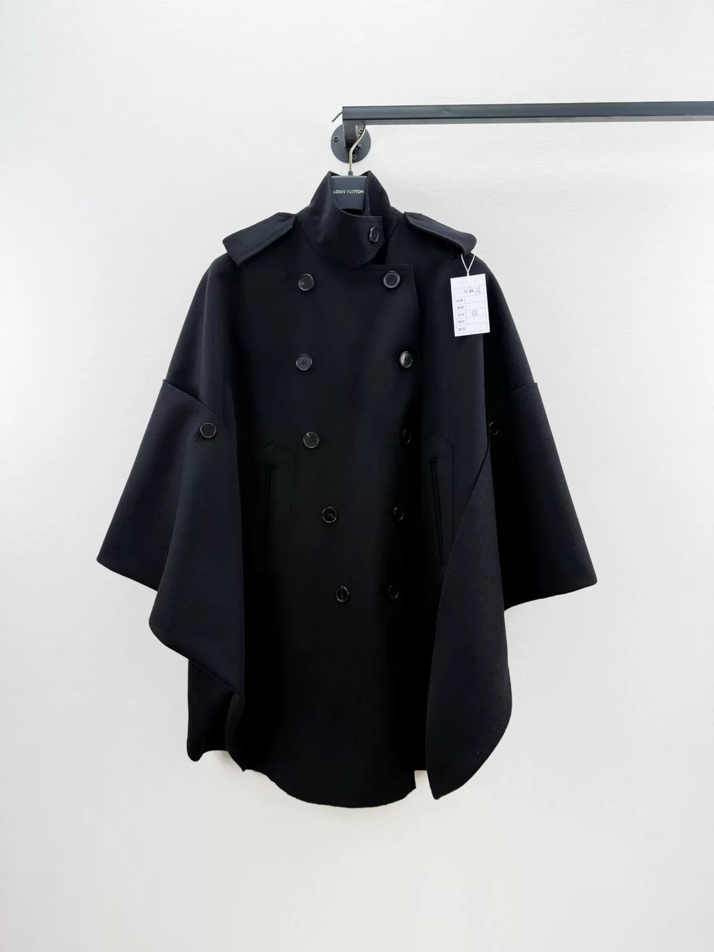 Valentino Wool Cape Coat