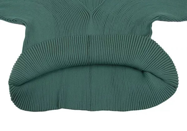 Issey Miyake Vintage Green Line Knit Sweater