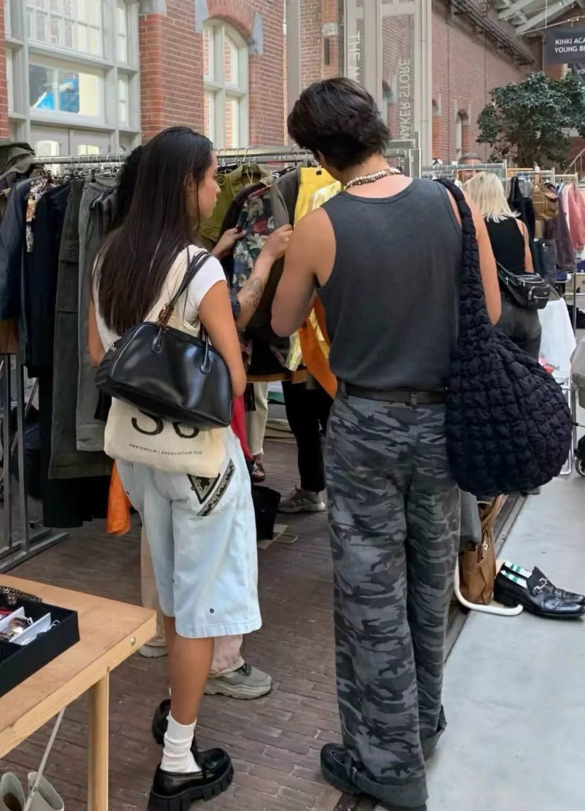 Balenciaga SS21 Camo Baggy Pants
