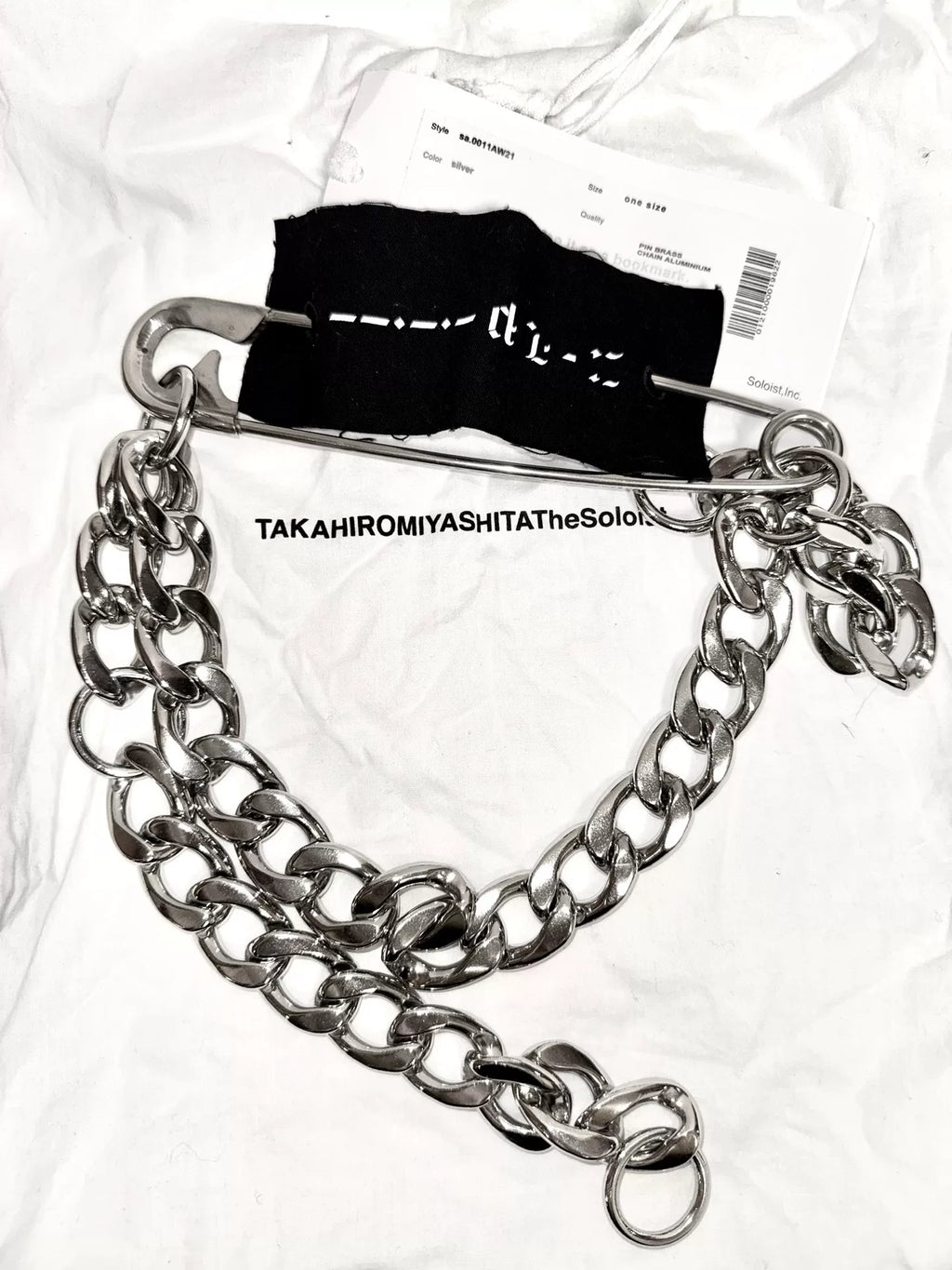 The Soloist Soloist21aw Safety Pin Necklace