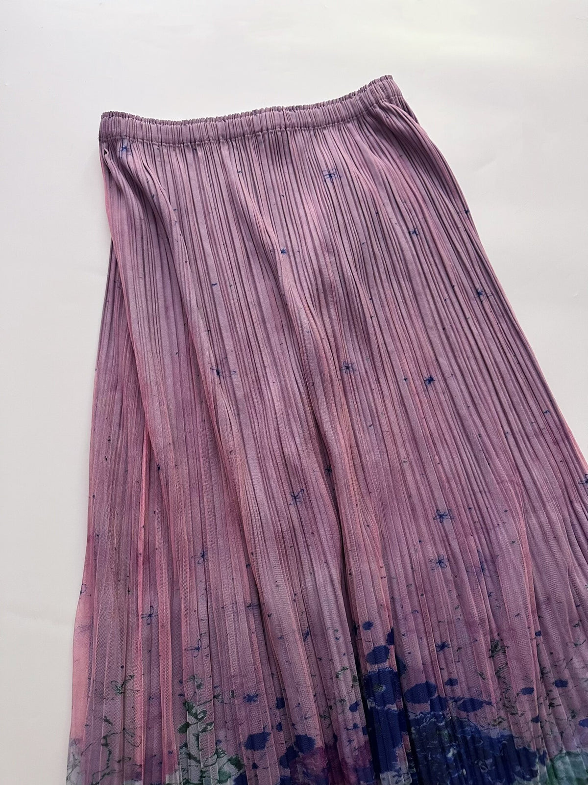 Issey Miyake Midi Purple Skirt