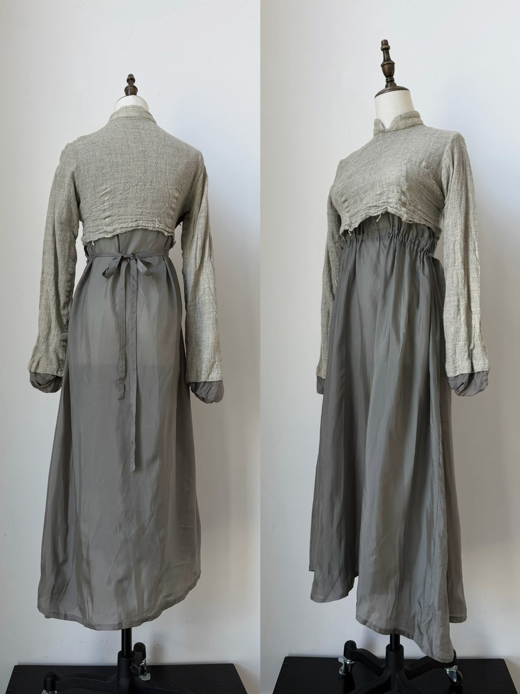 Comme Des Garcons Rei Kawakubo 1994 Chinese-style diagonal-button dress
