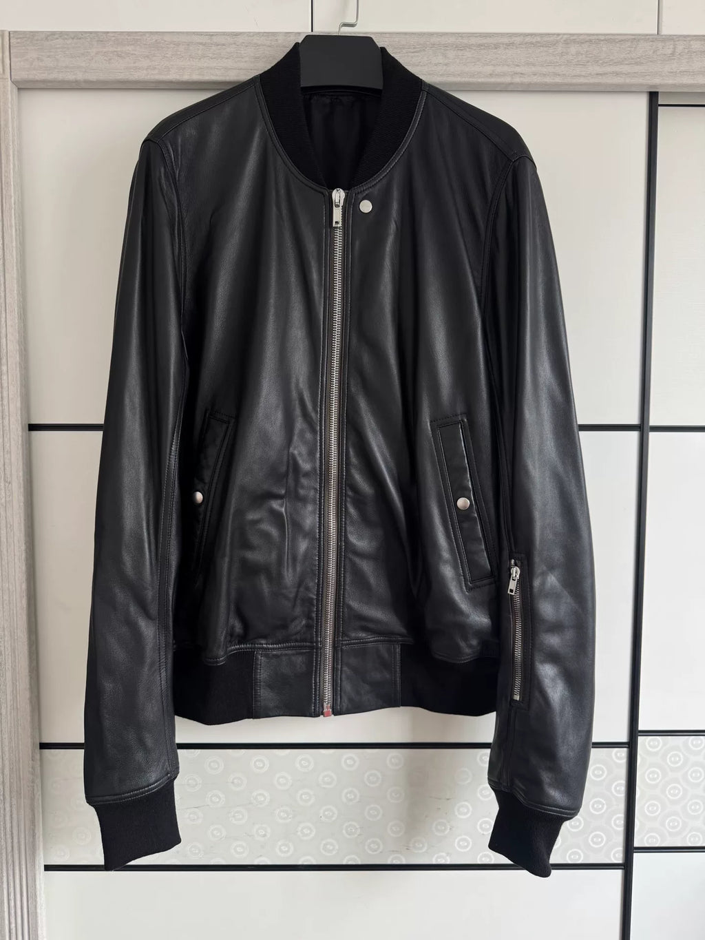 Rick Owens Pants Leather Jacket\