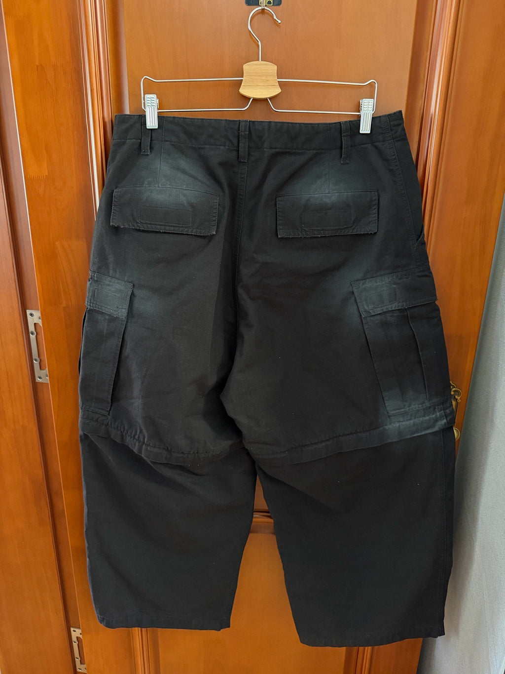 Balenciaga Washed Vintage Cargo Shorts