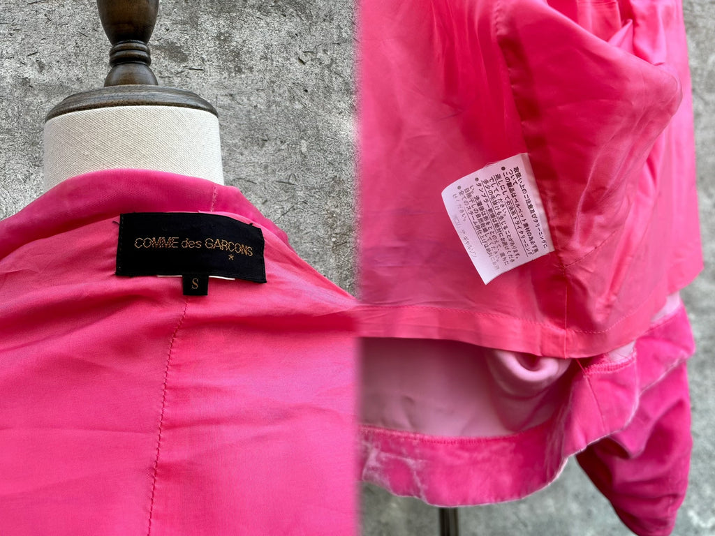 Comme Des Garcons 1991 Pink Jacket