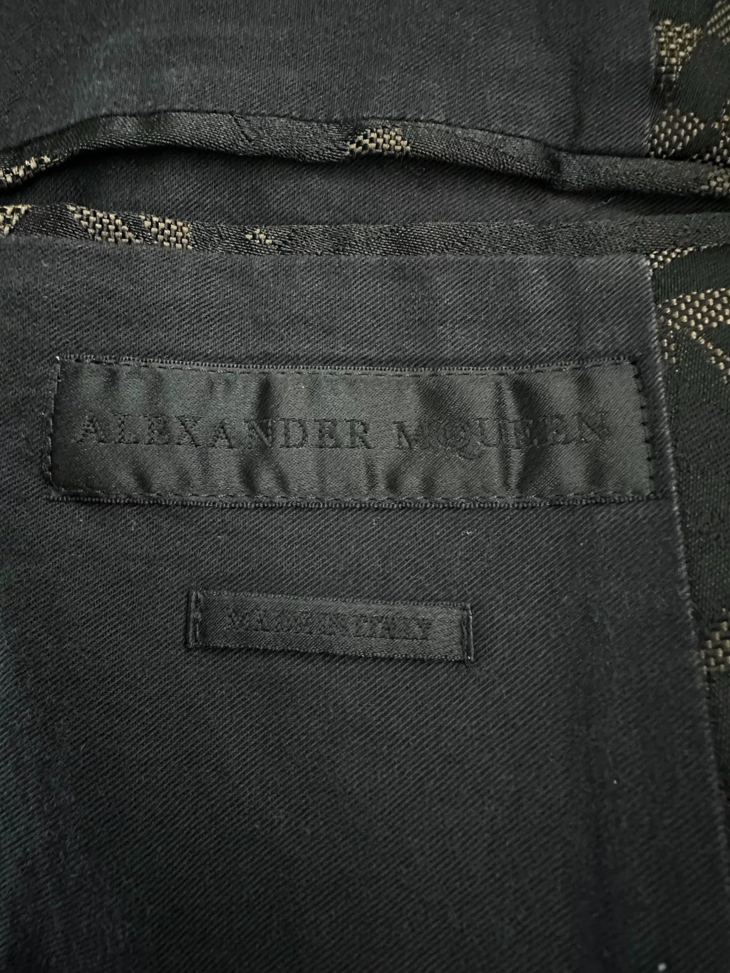 Alexander McQueen Jacquard Skull Mainline Jacket