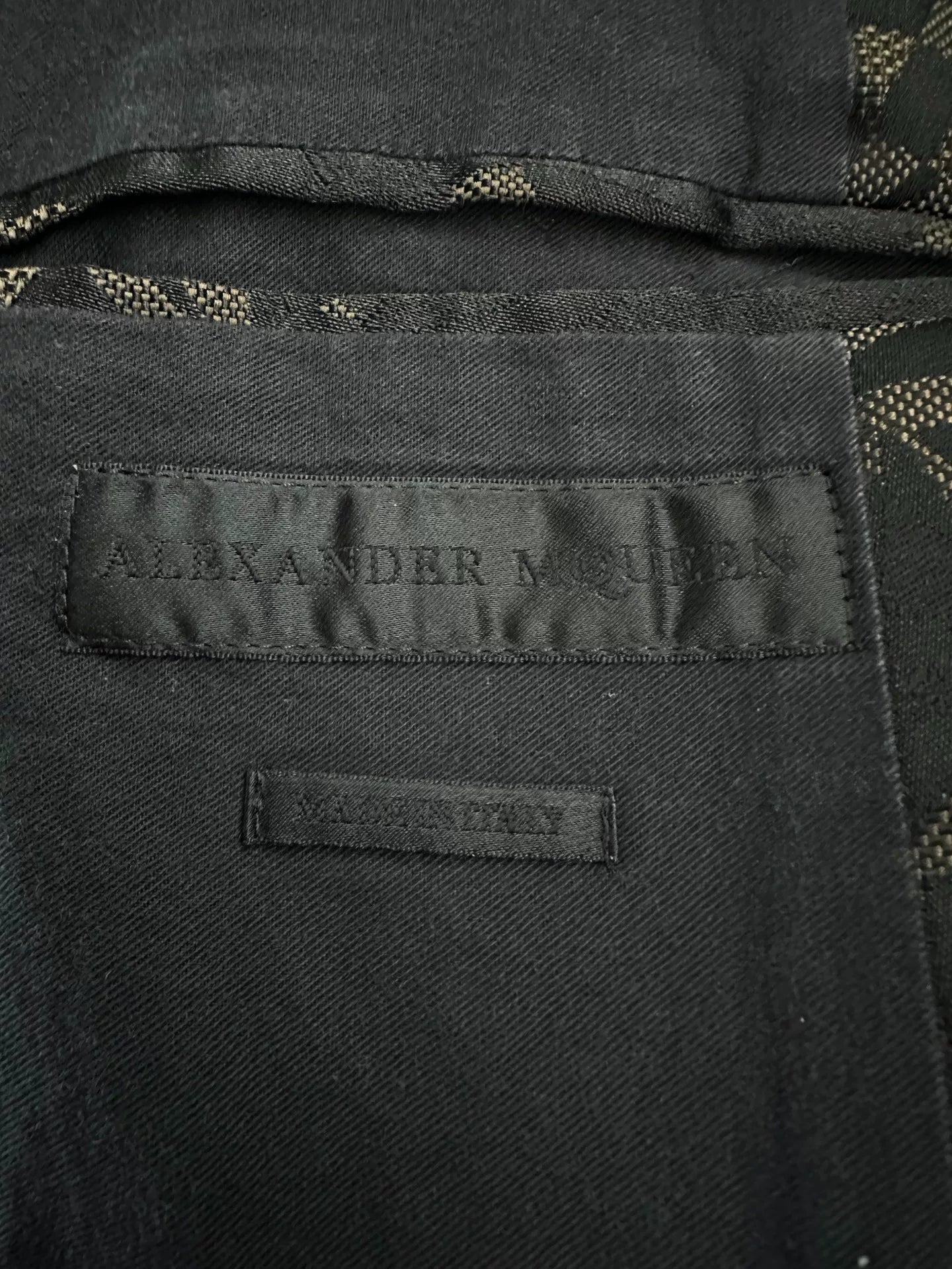 Alexander McQueen Jacquard Skull Mainline Jacket