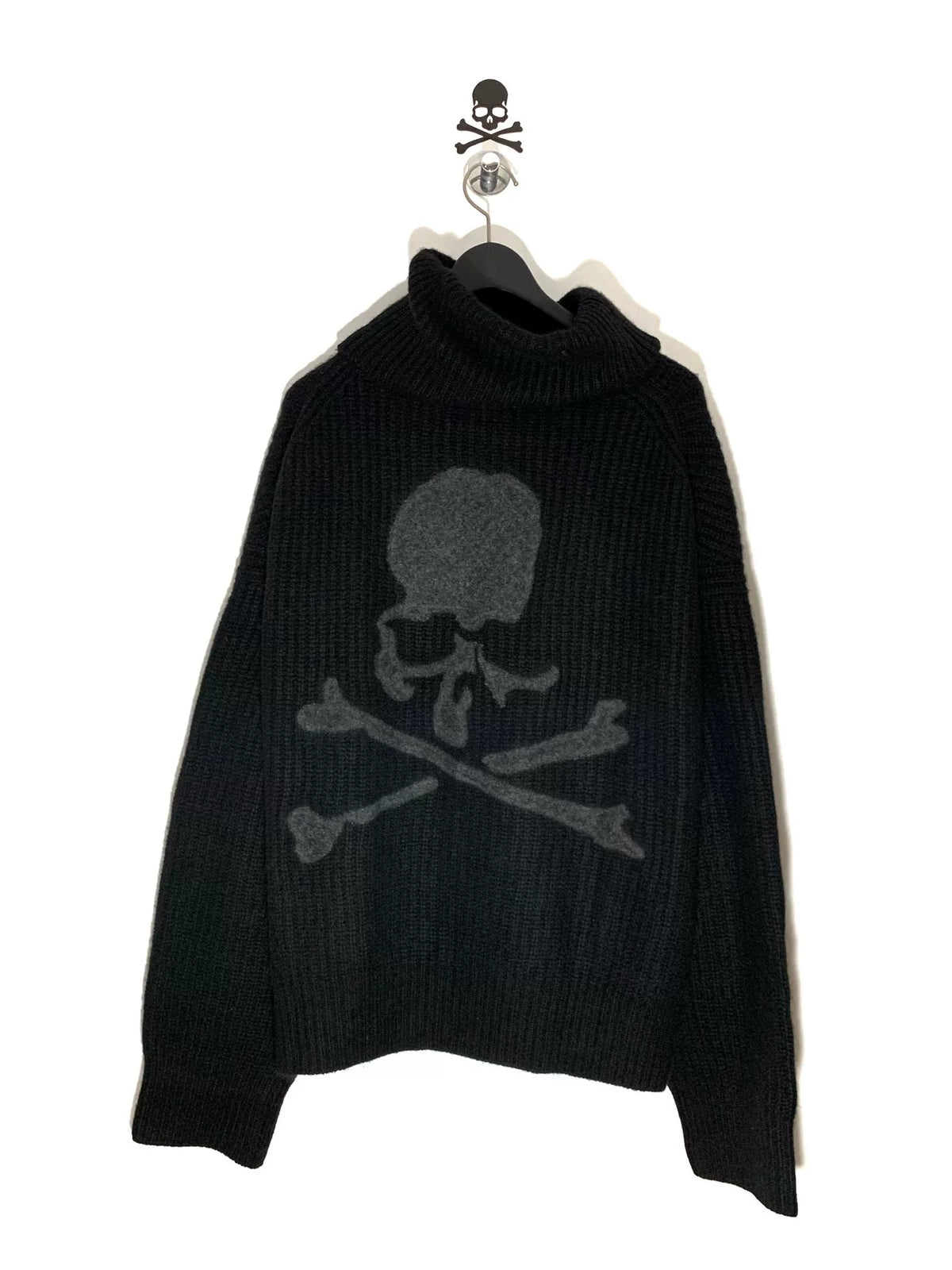 mastermind Japan Large Skull Logo Cashmere Sweater