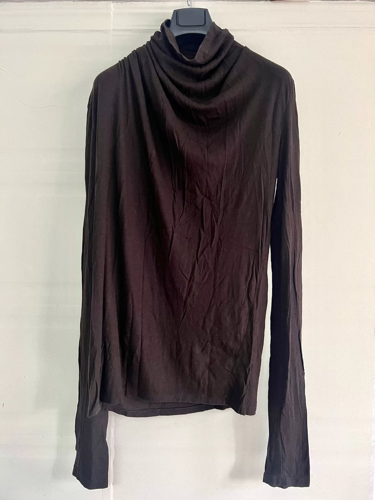 Julius_7 Drapey Turtleneck Base Layer Long-Sleeve T-Shirt