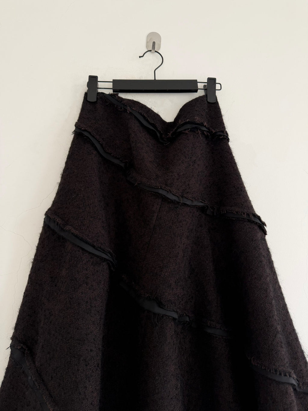 Junya Watanabe 2002 Frayed Cut Umbrella Skirt