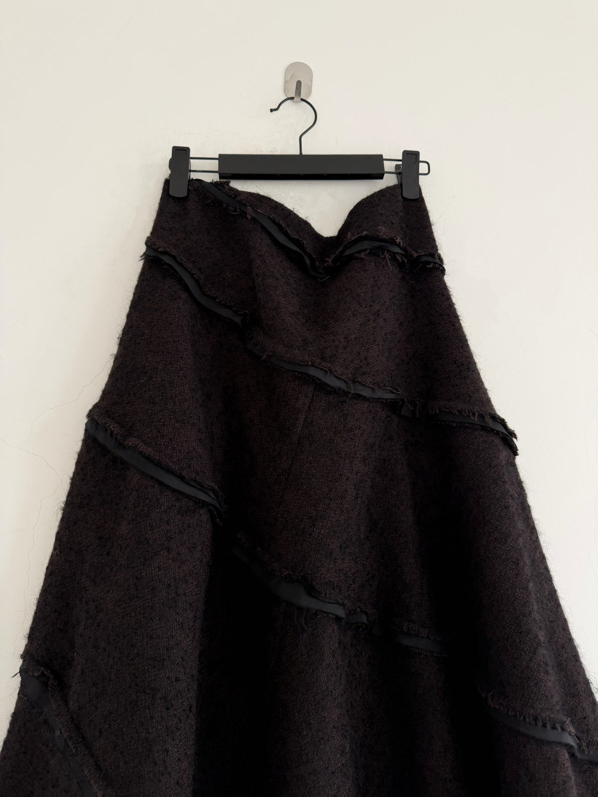 Junya Watanabe 2002 Frayed Cut Umbrella Skirt