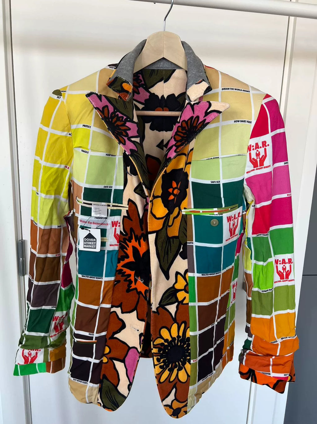 Walter Van Beirendonck Printed Blazer