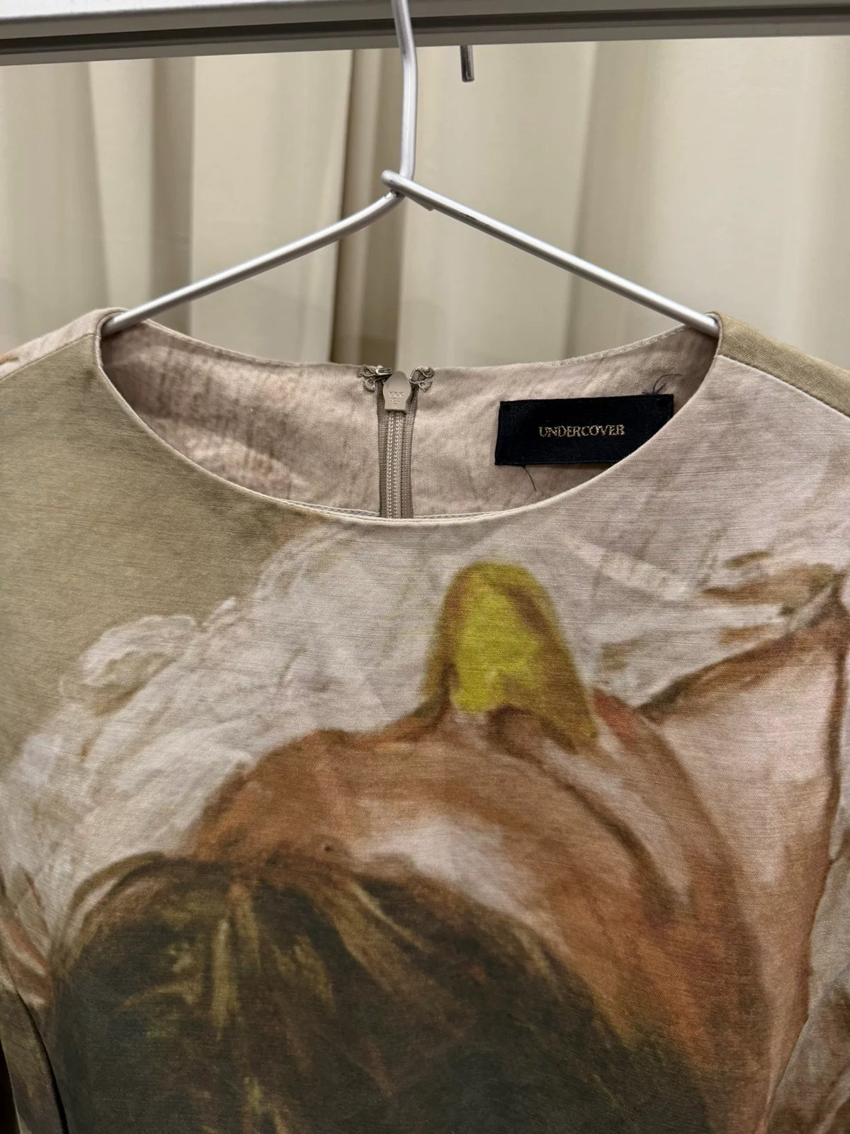 Undercover 15FW runway oil-painting top